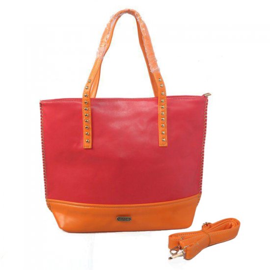 Coach Stud North South Large Red Totes CJI | Coach Outlet Canada
